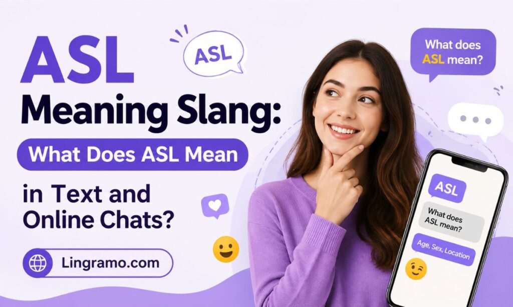 ASL Meaning Slang