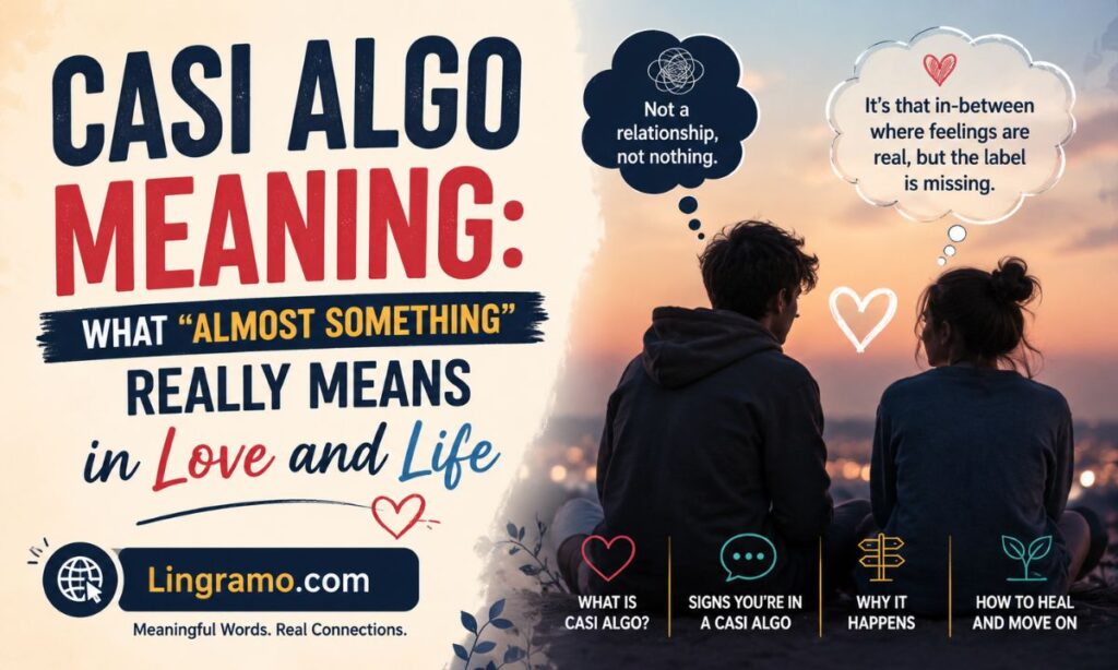 Casi Algo Meaning