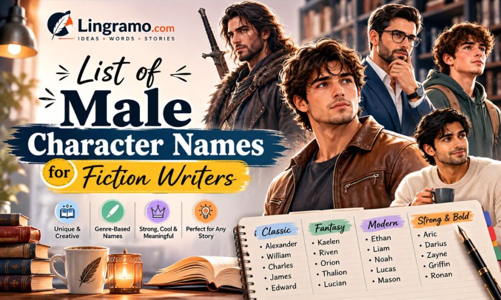 list of male names