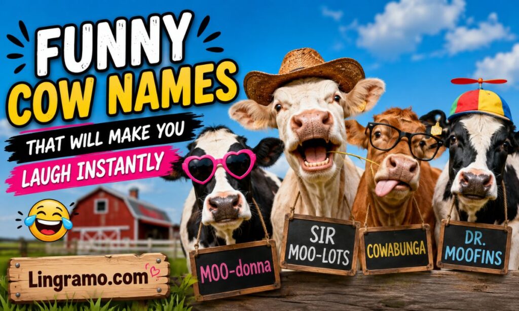 Funny Cow Names