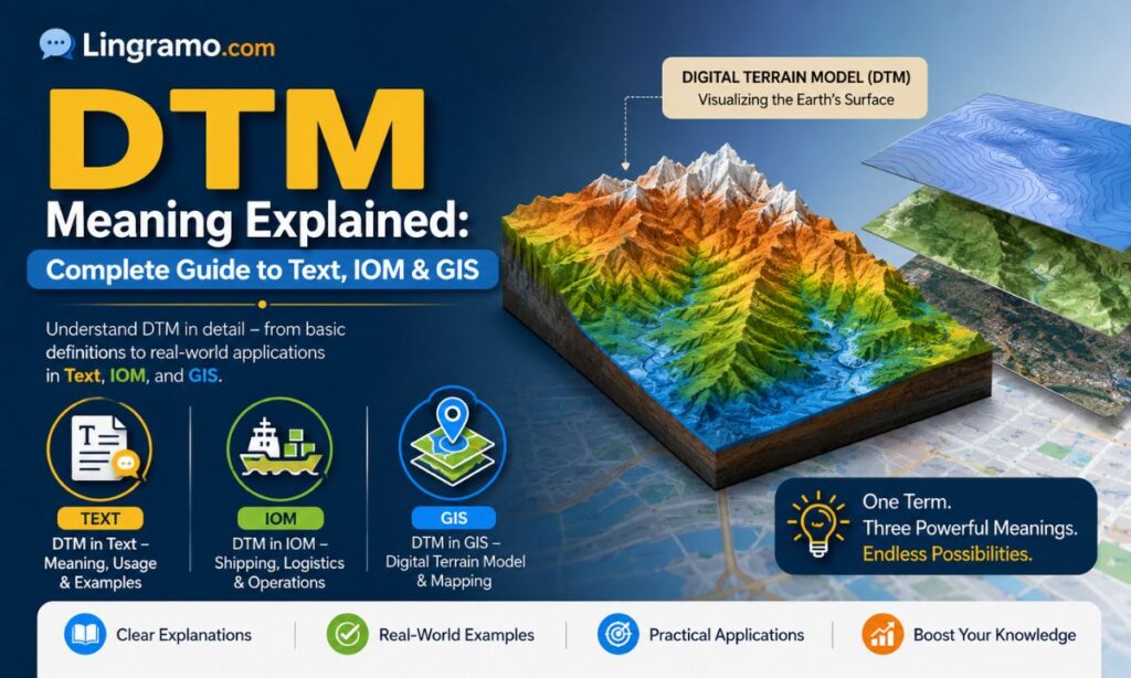 DTM Meaning
