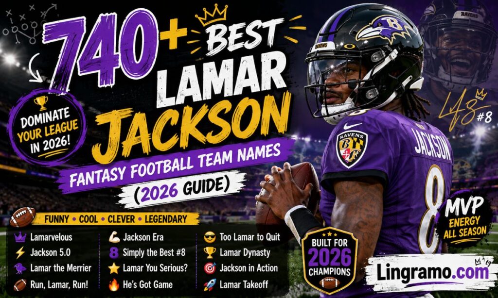 Lamar Jackson fantasy names