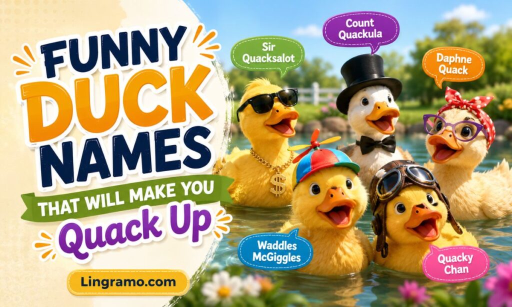 Funny Duck Names