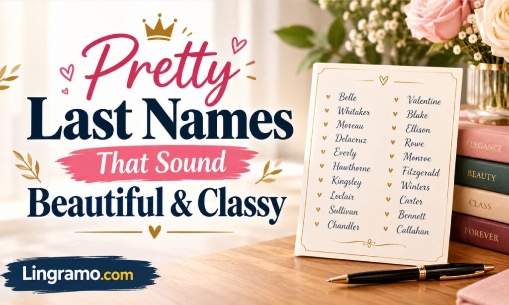 Pretty Last Names